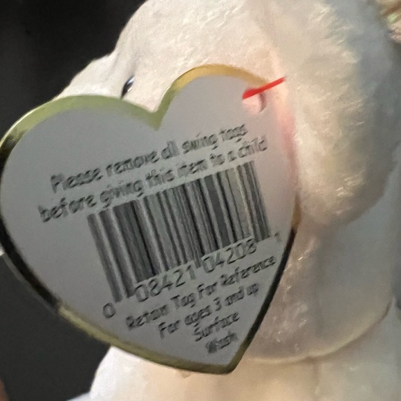 NWT - TY The Beanie Babies - Halo with Brown Nose - Picture 9 of 9